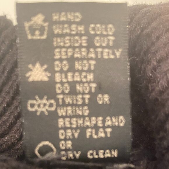 Jenny Buchanan Black Cable Knit Carnigan Petite Small - Picture 6 of 6